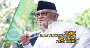 Gus Mus Soroti Budayawan dan Ustaz yang Terlibat Politik Praktis