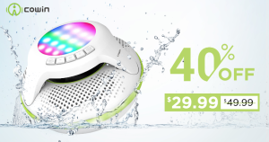 SWIMMER FLOATING WATERPROOF BLUETOOTH WIRELESS SHOWER SPEAKERS
