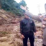 Longsor Tarusan, Lintas Padang – Painan – Bengkulu Lumpuh Total