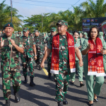 Pangdam XII/Tpr Dampingi Dua Hari Kunjungan Kerja Kasad di Wilayah Provinsi Kalteng
