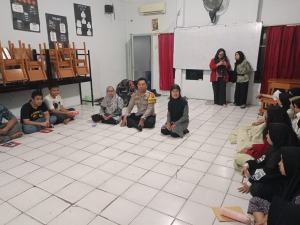 BhabinKamtibmas Kota Baru, Berikan Pelatihan LDKS di SMK Bina Siswa