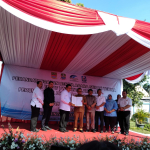 Pj Wali Kota Bekasi Hadiri Penandatanganan Acara Serah terima 4 Wilayah PelayananPerumda Tirta Bhagasasi