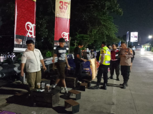 Kapolsek Bekasi Selatan Pimpin Patroli KRYD, Antisipasi Gangguan Kamtibmas