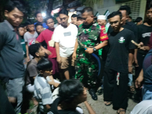 Aksi Cepat Babinsa 0510/Tigaraksa Amankan Tiga Anggota Gangster