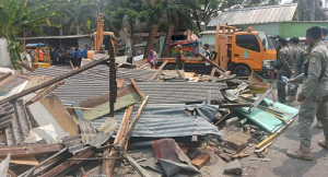 Pengamanan Pembongkaran Bangunan di Tanah Milik Pemerintah Kota Bekasi