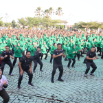 Pangdam Olahraga Bersama Dengan Keluarga Besar Kodam XII/Tpr