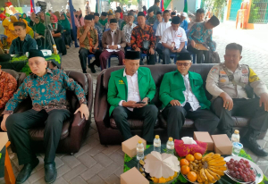 Bhabinkamtibmas Hadiri Pelantikan Pimpinan Muhammadiyah dan Aisyiyah di Medan Satria