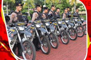 Personel Polda Aceh Laksanakan Apel Pengamanan Pelantikan Presiden dan Wakil Presiden 2024