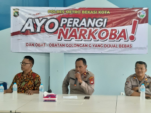 Polsek Bekasi Selatan Gelorakan Sosialisasi Penyalahgunaan Narkoba di Sekolah