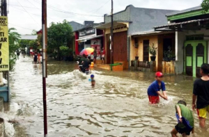 Akibat Luapan Kali Bekasi, Ratusan Rumah di Tambun Utara Terendam Banjir