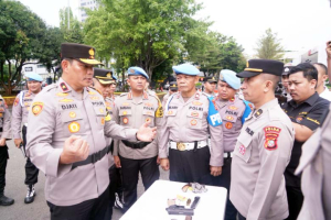 Wakapolda Metro Jaya Pimpin Apel Pemeriksaan Senpi untuk Cegah Penyalahgunaan