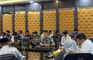 Danlanal Bintan Hadiri Rapat Forkopimda, Pastikan Keamanan dan Kenyamanan Jelang Idul Fitri 1446 H
