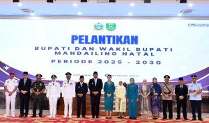 Bupati dan Wakil Bupati Mandailing Natal Resmi Dilantik, Fokus Kesejahteraan Masyarakat