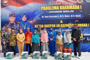 Pangkoarmada I Letakkan Batu Pertama, Harapan Besar untuk Keamanan Maritim Kalimantan Tengah