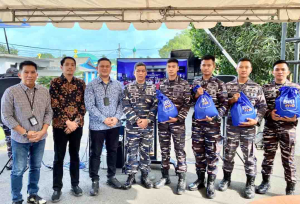 Jelang Idul Fitri, Prajurit Lanal Bintan Terima Paket Lebaran Sebagai Bentuk Kepedulian TNI AL