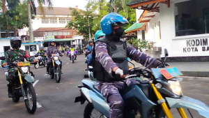 Patroli Gabungan TNI-Polri Jaga Keamanan Kota Bandung, Lanal Bandung Siapkan Kesiagaan Penuh