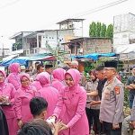 Kapolres Metro Jakarta Utara Gelar Pasar Takjil dan Sosialisasi Mudik Aman di Kelapa Gading