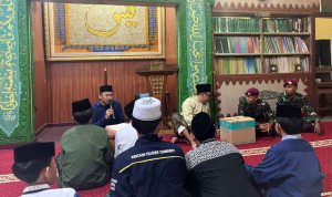 Prajurit Yonmarhanlan III Berbagi Al-Qur’an, Perkuat Pendidikan Agama di Yayasan Islam Al-Aqsha