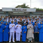Lanal Dabo Singkep Gelar Upacara Purna Bakti, Lepas Dua Prajurit dengan Penghormatan Terakhir
