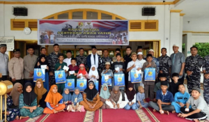Satgas Trisila 2025 Tebar Kepedulian: Wadansatgas Santuni 30 Anak Yatim di Sibolga