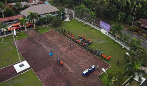 Kesiapsiagaan Maksimal! Lanal Tanjung Balai Asahan dan Basarnas Gelar Apel Kontijensi 2025