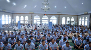 Lanud Sultan Hasanuddin Peringati Nuzulul Quran 1446 H, Momentum Tingkatkan Keimanan dan Kebersamaan