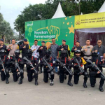 Supervisi di Posyan Ancol, Danpas Gegana: Jaga Keamanan, Perkuat Kebersamaan