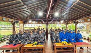 Tegaskan Soliditas dan Kesiapsiagaan, Pangkoarmada RI Beri Arahan kepada Lanal Simeulue