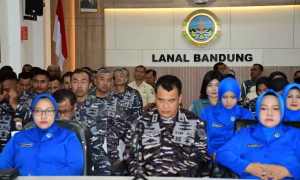 Pangkoarmada RI Tekankan Mental Tangguh dan Disiplin dalam Pengarahan Virtual