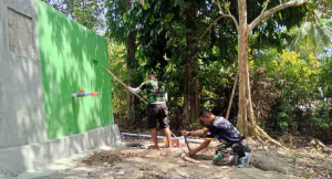 Pembangunan Bak Air TMMD ke-123 Kodim 1510/Sula Hampir Rampung, Warga Desa Nahi Segera Nikmati Akses Air Bersih