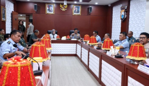 Pangkoopsud II Perkuat Sinergitas Antarinstansi dalam Rapat Silaturahmi Kamtibmas di Sulawesi Selatan