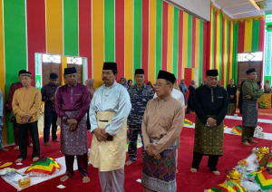 Hangatnya Silaturahmi di Balai Adat Kepri, Danlanal Bintan Hadiri Halal Bihalal LAM