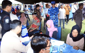 Kuatkan Ketahanan Pangan di Pesisir, TNI AL Gandeng Lintas Matra dan Lembaga Negara di Takalar
