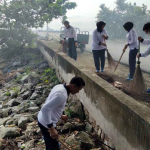 Jaga Laut untuk Masa Depan, Lanal Dumai Gelar Aksi Bersih Pantai di Sungai Sembilan