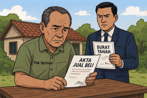 Sarman Nyaris Kehilangan Tanah Warisan: Kasus Pemalsuan Dokumen Tanah Terungkap