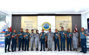 Perkuat Garda Laut, Danlantamal I Sambut Dirlitbang Bakamla RI di Belawan