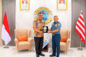 Gelombang Kolaborasi: Danlantamal I dan Bupati Deli Serdang Satukan Visi di Belawan
