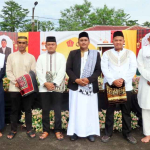 Dandim 1710/Mimika Laksanakan Sholat Idul Fitri di Lapangan Polres Mimika, Rayakan Kebersamaan dengan Masyarakat
