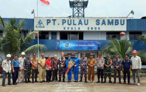 Lanal Dumai dan PT. Sambu Jalin Harmoni Demi Negeri