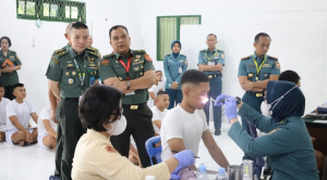 Lantamal I Awasi Ketat Pemeriksaan Kesehatan Calon Taruna TNI