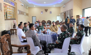 Danlantamal I Hadir Menyambut Wapres Gibran di Lanud Soewondo