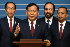 Jokowi hingga Surya Paloh Bersuara: Prabowo Bukan Presiden Boneka