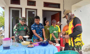 Semangat Satgas TMMD Membara di Desa Jarakore Dalam Membangun Desa