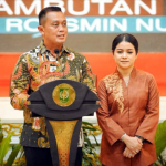 Danlanal Dumai Hadiri Kenal Pamit Danlanud Roesmin Nurjadin, Rajut Kolaborasi Antar Matra