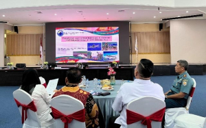 Danlanal Bintan Hadiri Acara Pemberdayaan Masyarakat Nelayan di Pulau Kecil Terluar