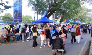 Ribuan Warga Serbu CFD di Lanud Sultan Hasanuddin