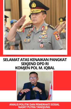Berintegritas dan Berprestasi, M. Iqbal Resmi Sandang Pangkat Komjen