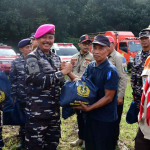 TNI AL Bersinergi Gelar Latihan Penanggulangan Bencana di Bandung