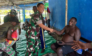 Satgas TMMD Kodim 1710/Mimika Bantu Warga Kampung Pigapu