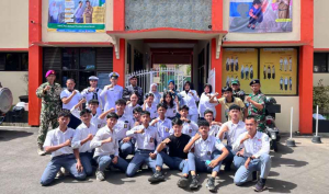 Lanal Bandung Sosialisasikan Penerimaan Prajurit TNI AL 2025 di SMA Negeri 3 Sumedang